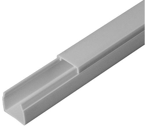 Кабель-канал Промрукав 16x16мм (2000мм) серый (уп. 120м). картинка